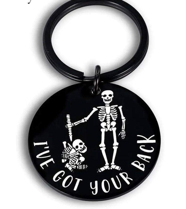 I’ve got your back keychain