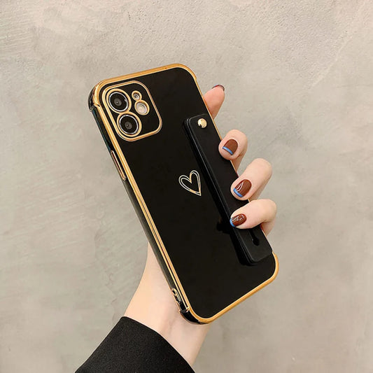 Beautiful iPhone 12 phone case with strap